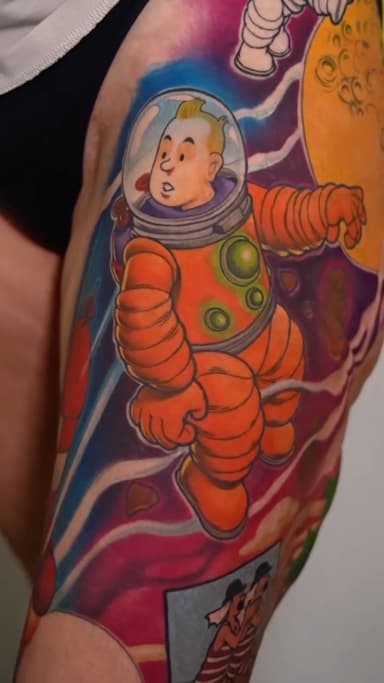 Tin tin lost in the space 🚀