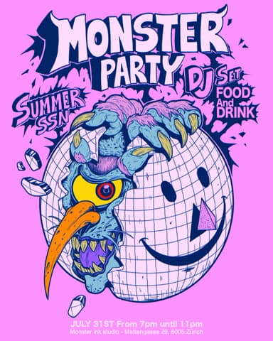 MONSTER PARTY SSN26