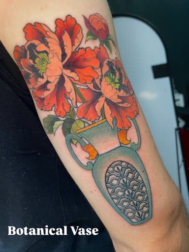 Un vaso di fiori , una famiglia 🌸